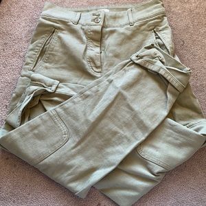 Green cargo pants